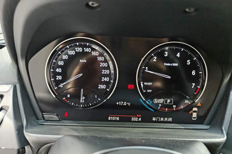 Used BMW 1 Series 2019 118i M Sport Package Odometer Close Up