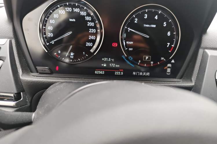 Used BMW 1 Series 2019 120i Leading Model M Sport Package Odometer Close Up