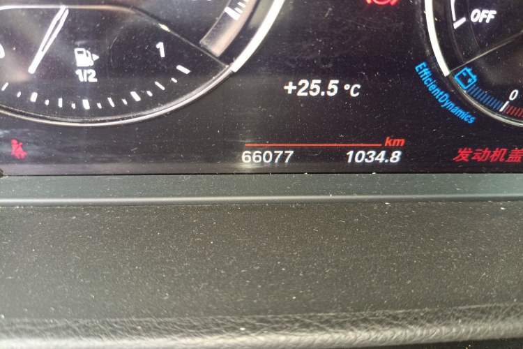 Used BMW 1 Series 2019 118i M Sport Package Odometer Close Up
