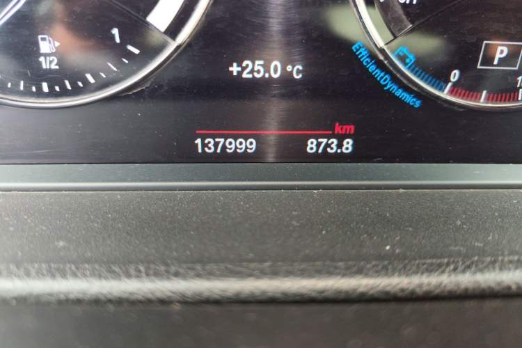 Used BMW 1 Series 2019 118i M Sport Package Odometer Close Up