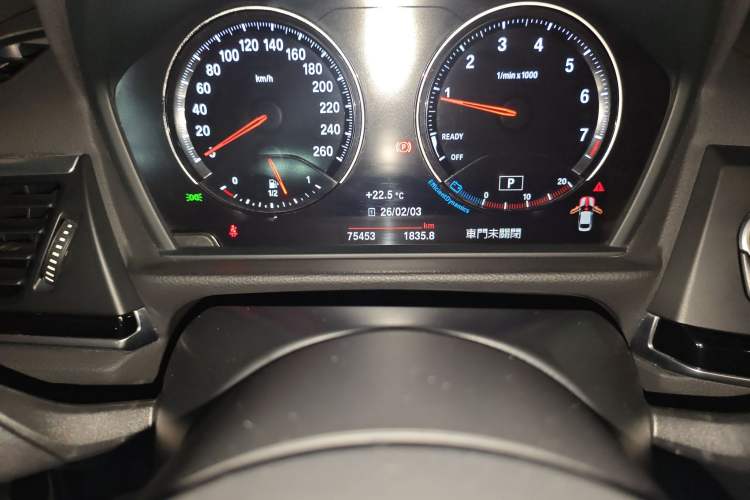 Used BMW 1 Series 2019 120i Leading Model M Sport Package Odometer Close Up