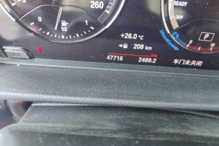Used BMW 1 Series 2019 118i M Sport Package Odometer Close Up