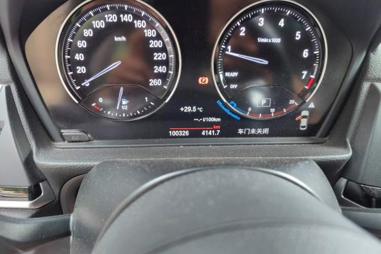 Used BMW 1 Series 2019 120i Leading Model M Sport Package Odometer Close Up