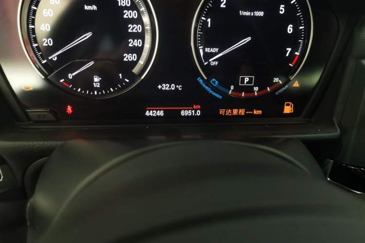 Used BMW 1 Series 2019 118i M Sport Package Odometer Close Up