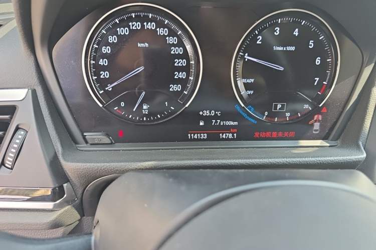 Used BMW 1 Series 2019 118i M Sport Package Odometer Close Up