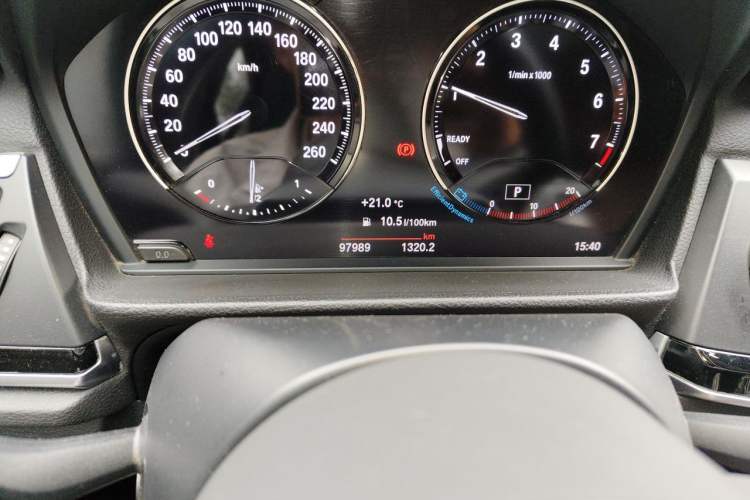 Used BMW 1 Series 2019 118i M Sport Package Odometer Close Up