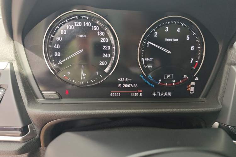 Used BMW 1 Series 2019 120i Leading Model M Sport Package Odometer Close Up