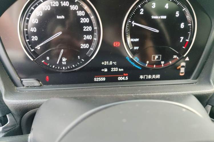 Used BMW 1 Series 2019 118i M Sport Package Odometer Close Up