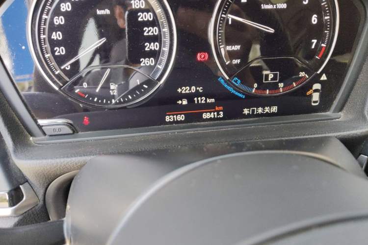 Used BMW 1 Series 2019 118i M Sport Package Odometer Close Up