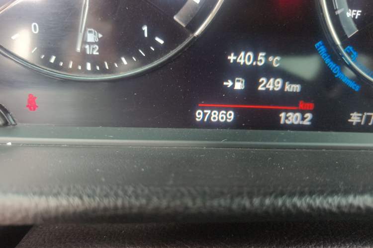 Used BMW 1 Series 2019 118i M Sport Package Odometer Close Up