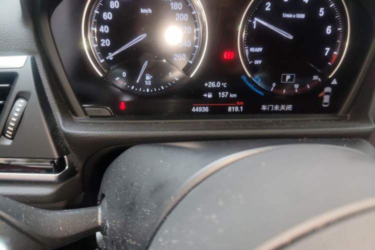 Used BMW 1 Series 2019 120i Leading Model M Sport Package Odometer Close Up