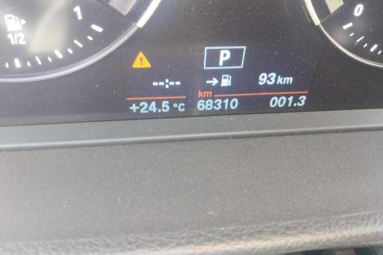 Used BMW 1 Series 2020 120i M Sport Package Odometer Close Up