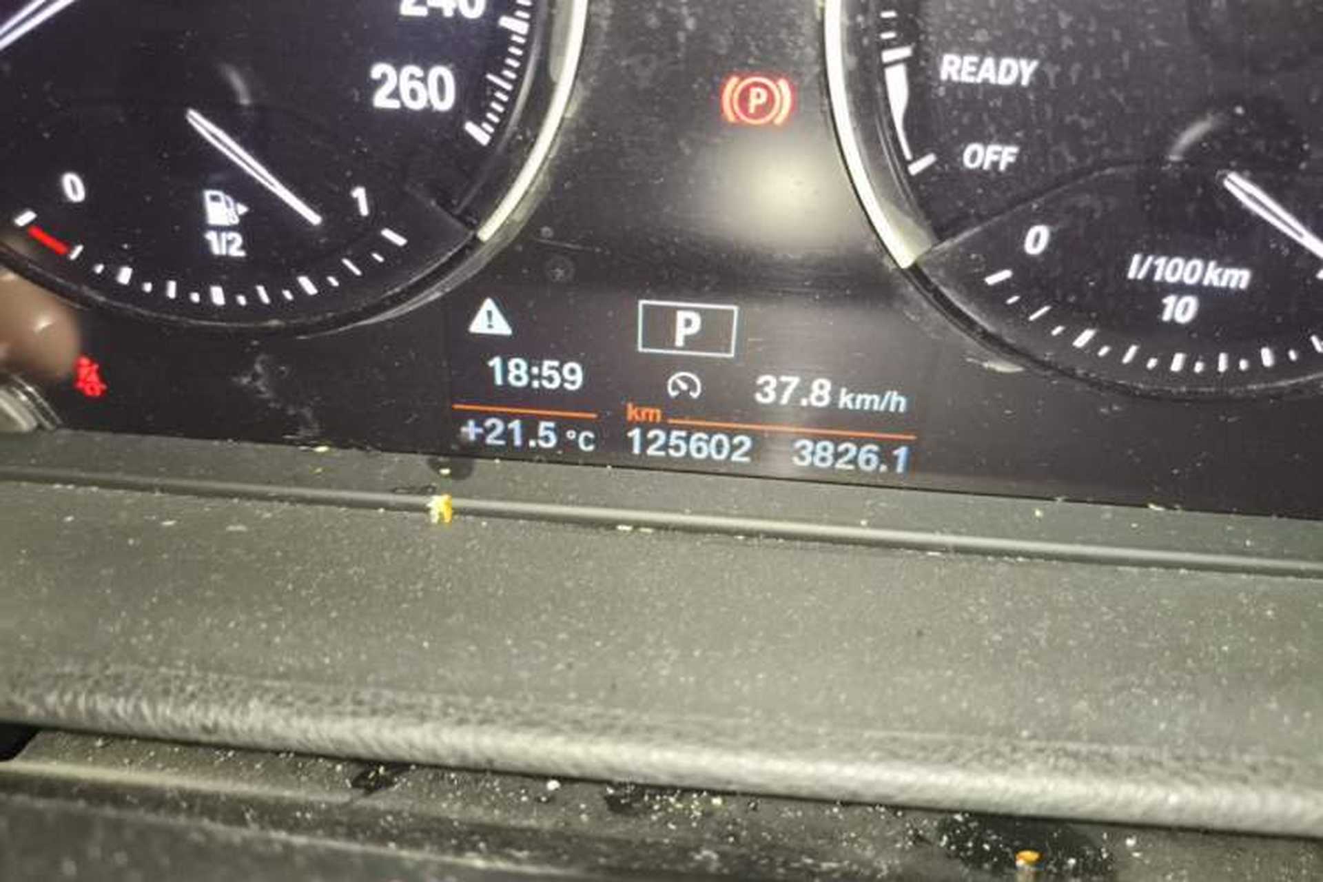 Used BMW 1 Series 2020 120i M Sport Package Odometer Close Up