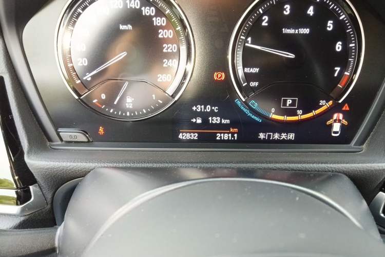 Used BMW 1 Series 2020 120i M Sport Package Odometer Close Up
