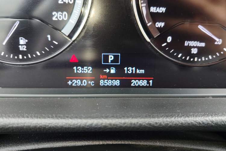 Used BMW 1 Series 2020 120i M Sport Package Odometer Close Up