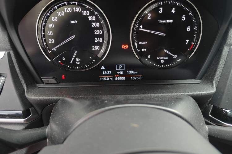 Used BMW 1 Series 2020 120i M Sport Package Odometer Close Up