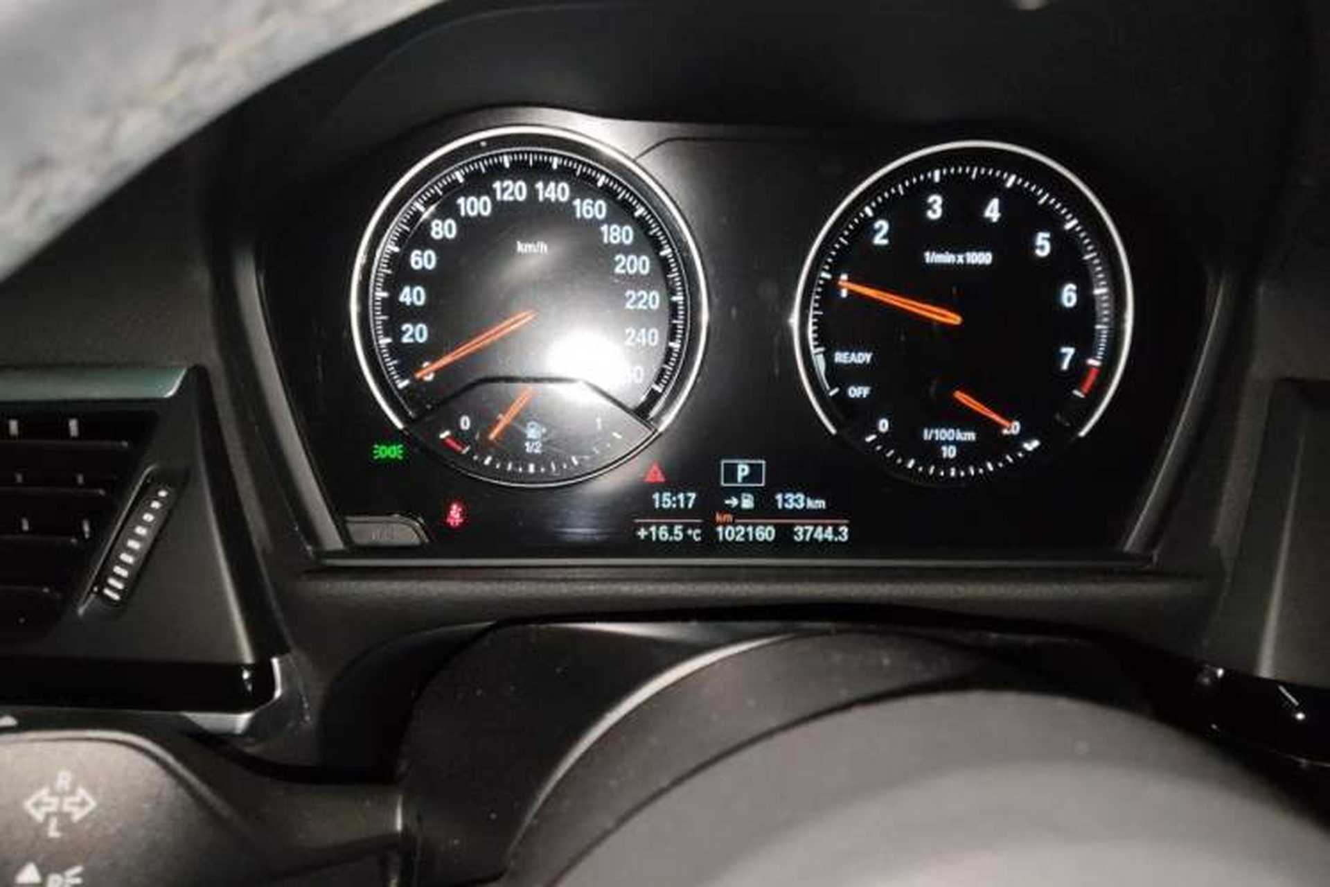 Used BMW 1 Series 2020 120i M Sport Package Odometer Close Up