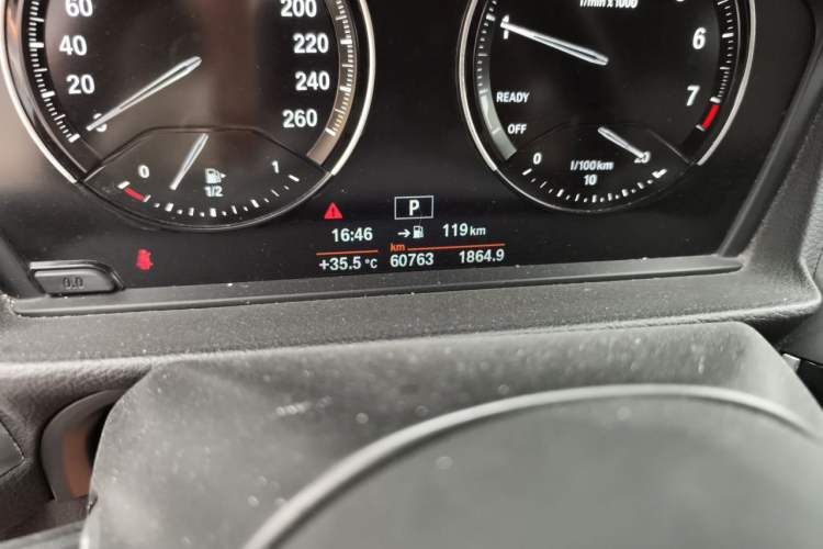 Used BMW 1 Series 2020 120i M Sport Package Odometer Close Up