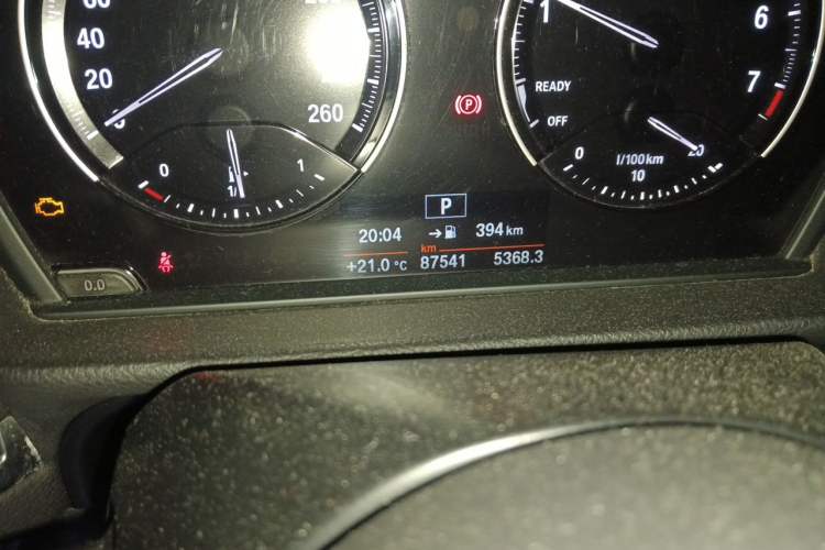Used BMW 1 Series 2020 120i M Sport Package Odometer Close Up