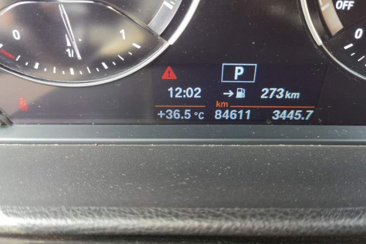 Used BMW 1 Series 2020 125i Leading Model M Sport Package Odometer Close Up