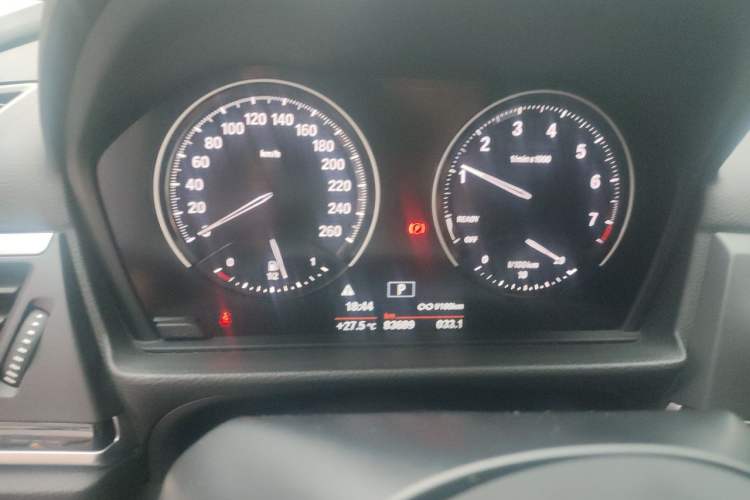 Used BMW 1 Series 2020 120i M Sport Package Odometer Close Up