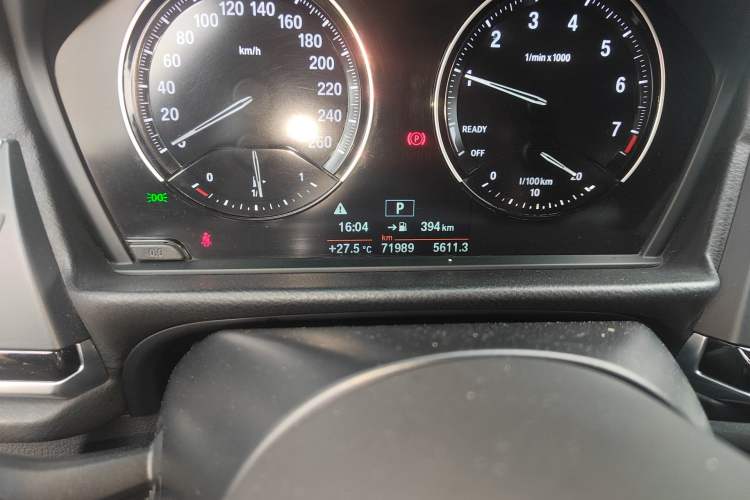Used BMW 1 Series 2020 120i M Sport Package Odometer Close Up