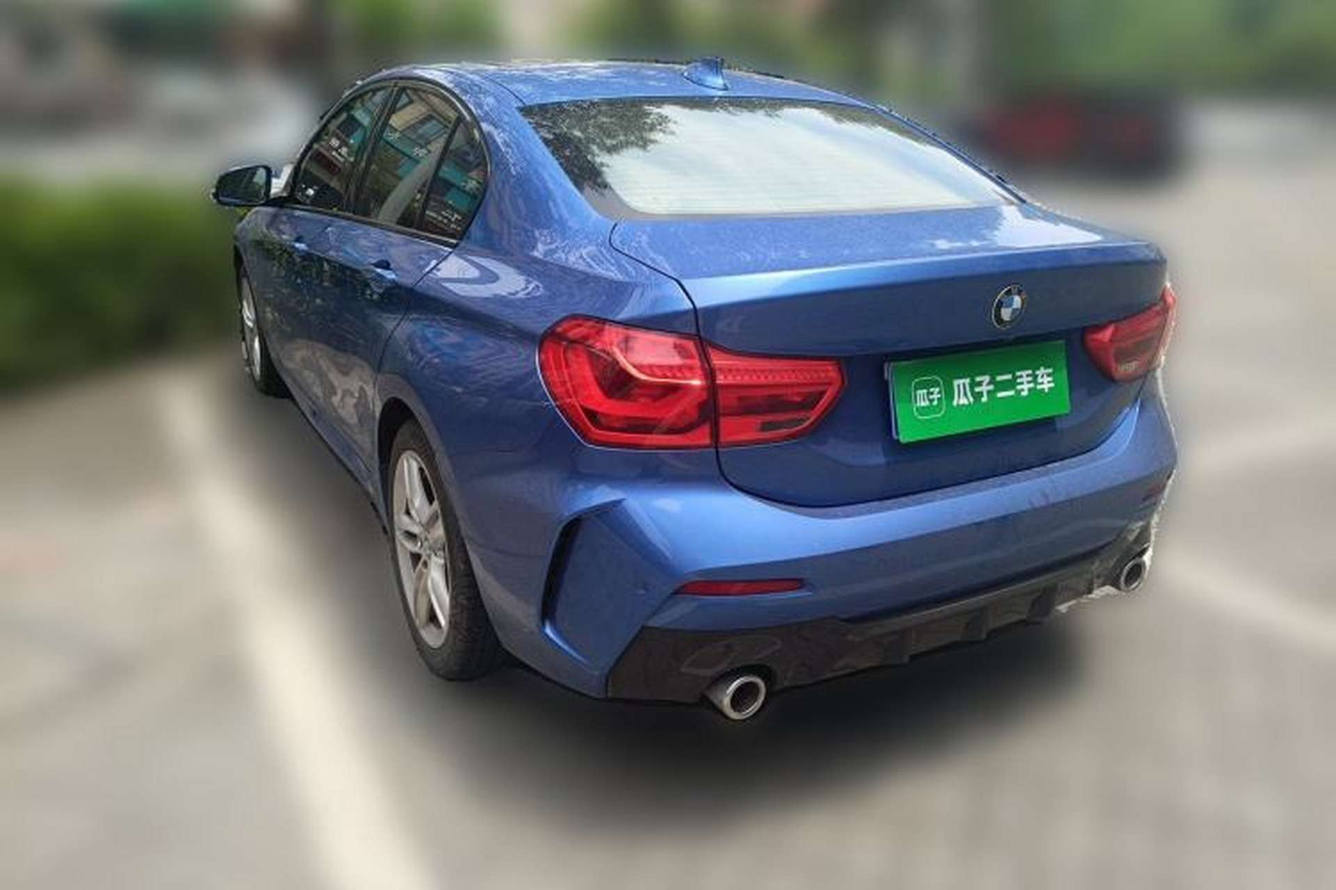 Used BMW 1 Series 2020 120i M Sport Package Rear Left 45 Deg