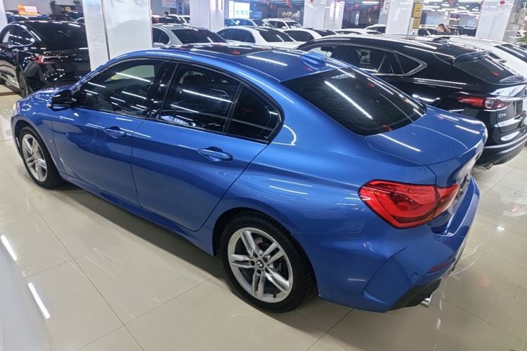 Used BMW 1 Series 2020 120i M Sport Package Rear Left 45 Deg