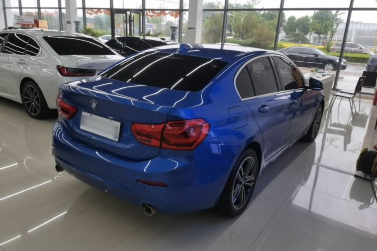 Used BMW 1 Series 2020 120i Fashion Model Rear Right 45 Deg