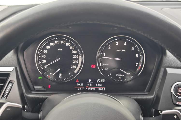 Used BMW 1 Series 2020 125i Leading Model M Sport Package Odometer Close Up