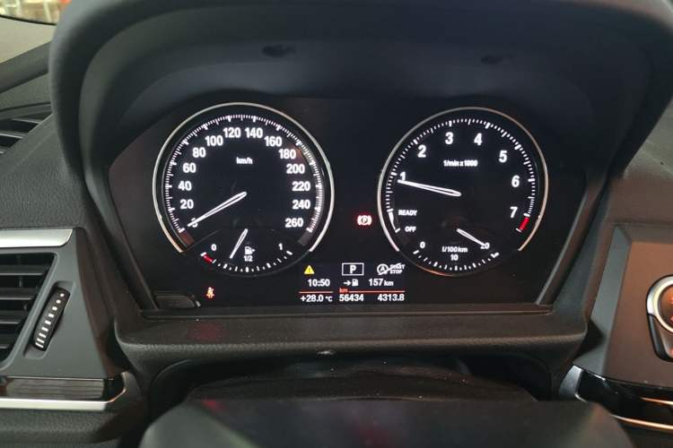 Used BMW 1 Series 2020 120i Fashion Model Odometer Close Up