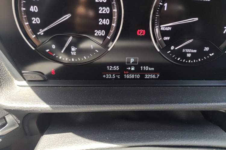 Used BMW 1 Series 2020 120i M Sport Package Odometer Close Up