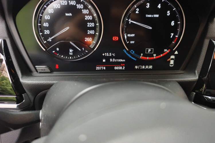 Used BMW 1 Series 2020 120i M Sport Package Odometer Close Up
