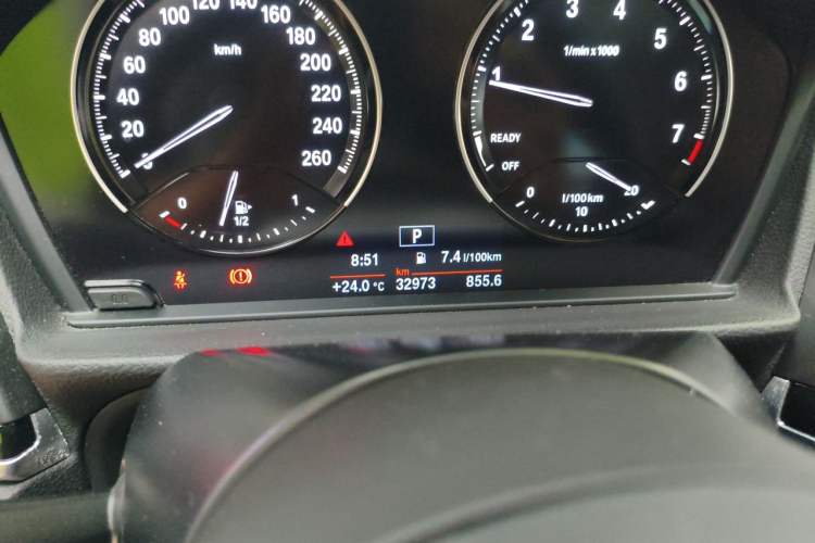 Used BMW 1 Series 2020 120i M Sport Package Odometer Close Up