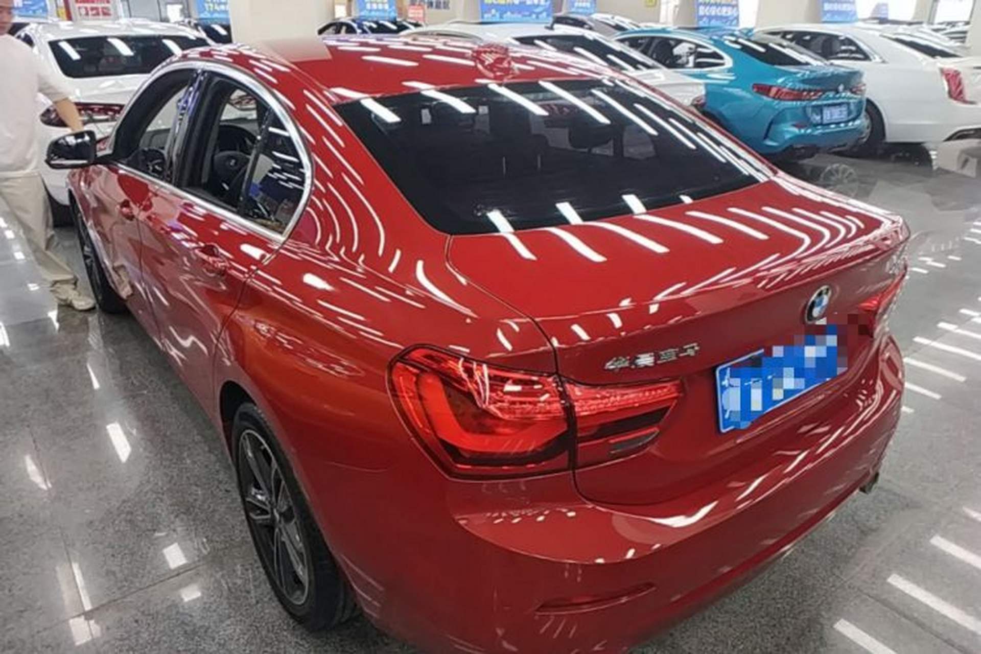 Used BMW 1 Series 2020 120i Fashion Model Rear Left 45 Deg