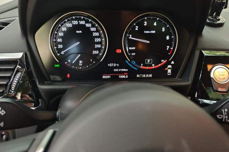 Used BMW 1 Series 2020 120i M Sport Package Odometer Close Up