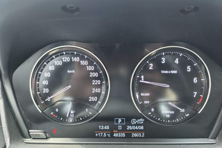 Used BMW 1 Series 2020 125i Leading Model M Sport Package Odometer Close Up