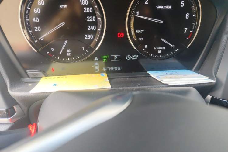 Used BMW 1 Series 2020 120i Fashion Model Odometer Close Up