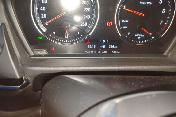 Used BMW 1 Series 2020 120i Fashion Model Odometer Close Up