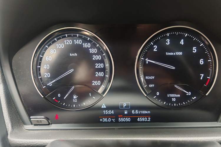 Used BMW 1 Series 2020 120i M Sport Package Odometer Close Up