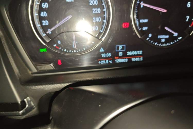 Used BMW 1 Series 2020 120i M Sport Package Odometer Close Up