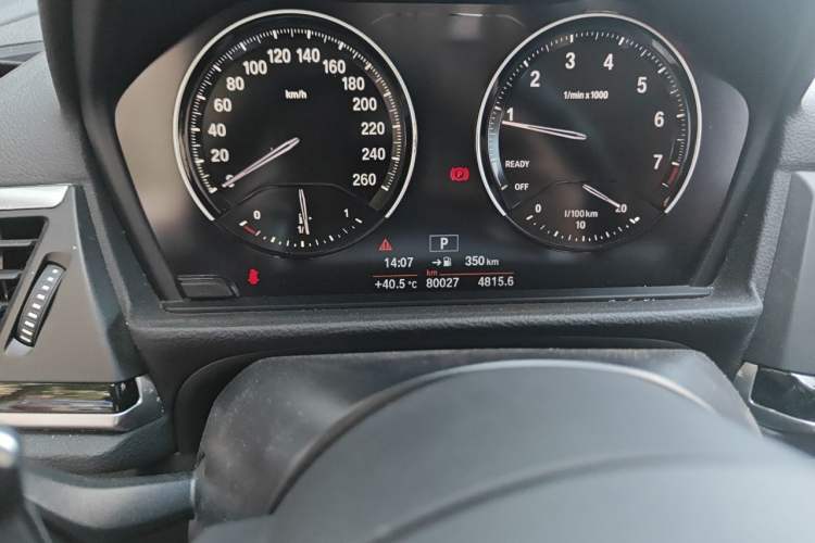 Used BMW 1 Series 2020 125i Leading Model M Sport Package Odometer Close Up