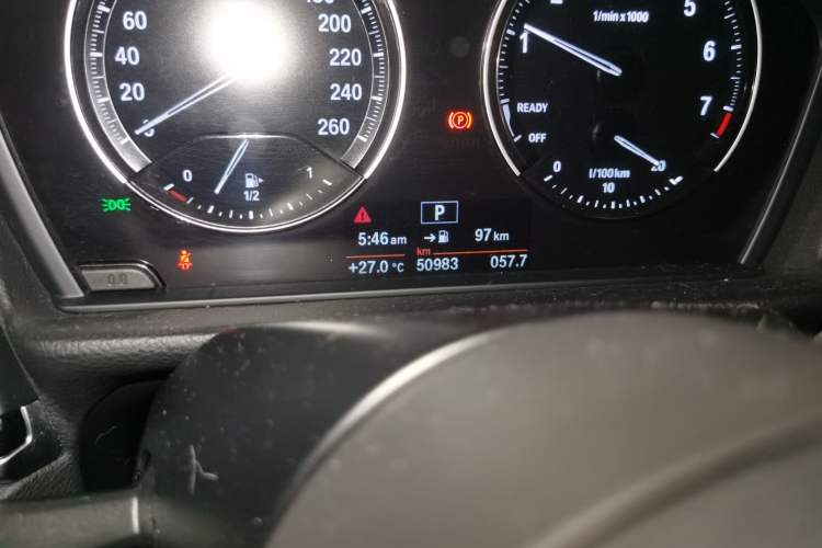 Used BMW 1 Series 2020 120i M Sport Package Odometer Close Up