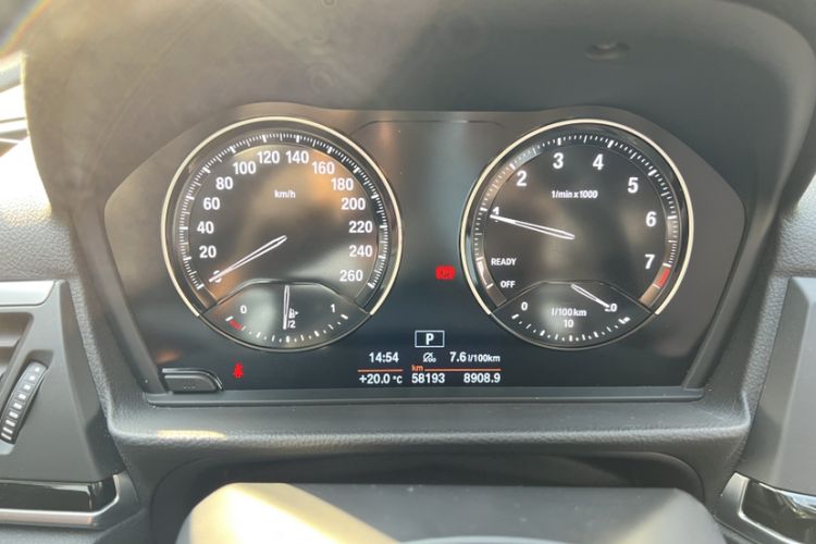 Used BMW 1 Series 2020 125i Leading Model M Sport Package Odometer Close Up
