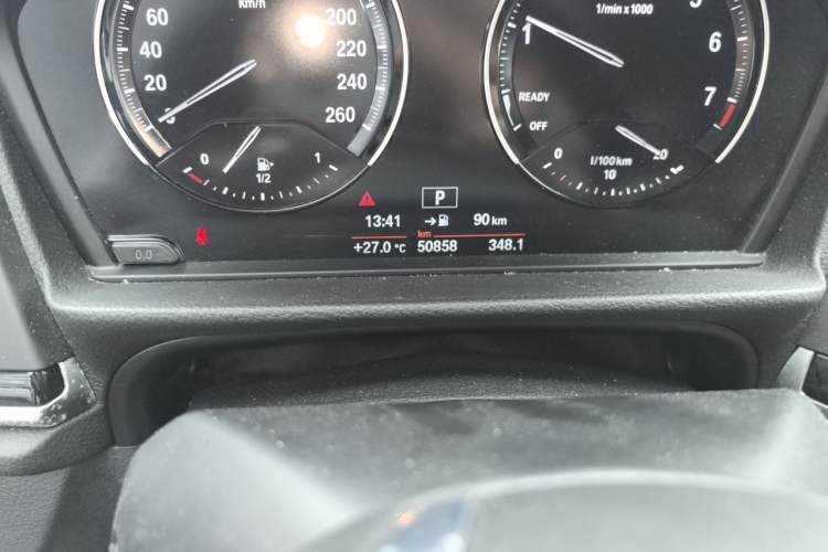 Used BMW 1 Series 2020 120i Fashion Model Odometer Close Up