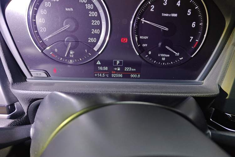 Used BMW 1 Series 2020 120i M Sport Package Odometer Close Up