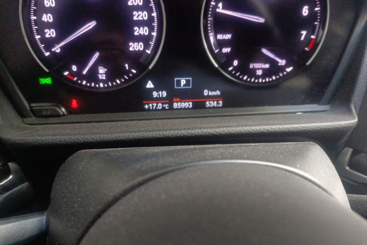 Used BMW 1 Series 2020 120i M Sport Package Odometer Close Up