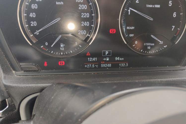 Used BMW 1 Series 2020 120i M Sport Package Odometer Close Up
