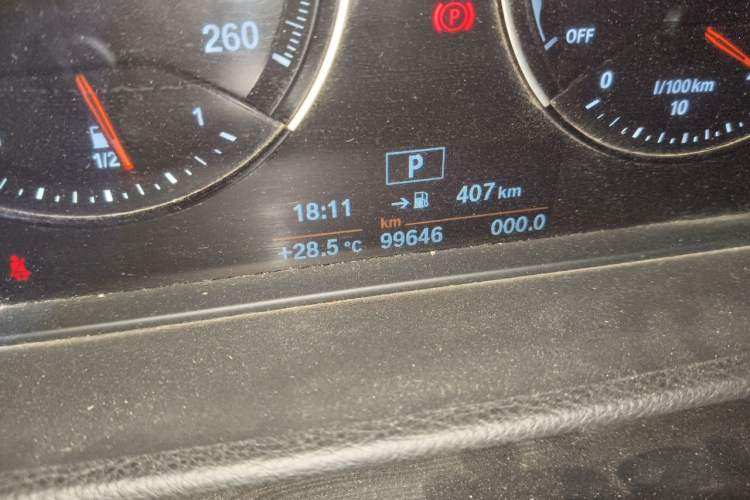Used BMW 1 Series 2020 120i M Sport Package Odometer Close Up
