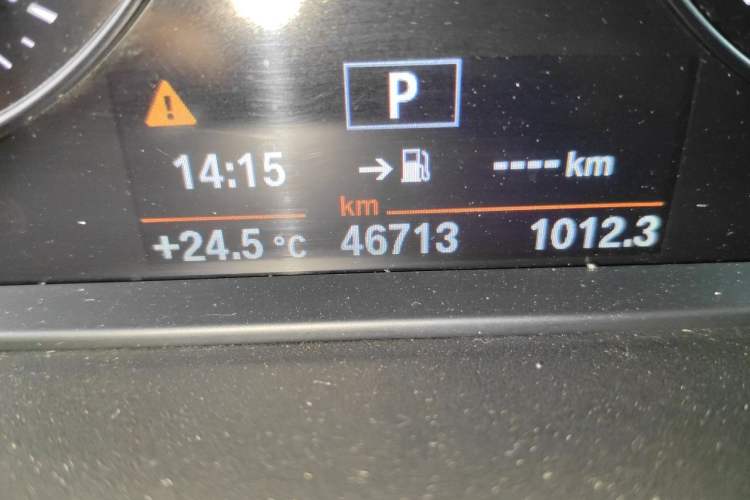 Used BMW 1 Series 2020 120i M Sport Package Odometer Close Up